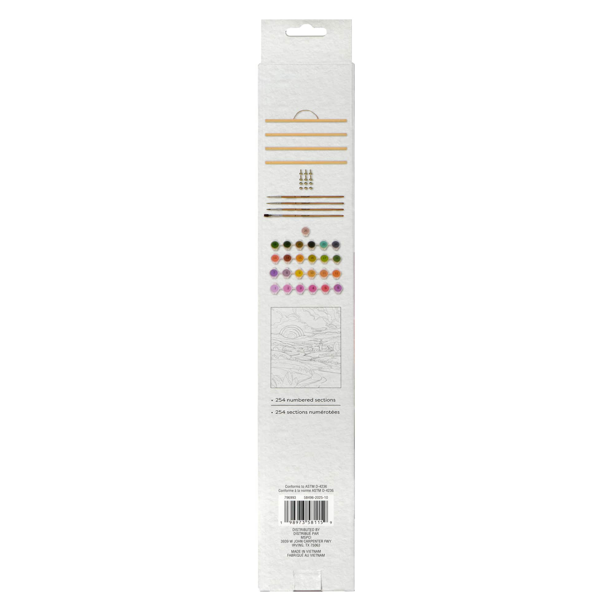 16" x 20" Hillside Paint-by-Number Kit by Artist's Loft®